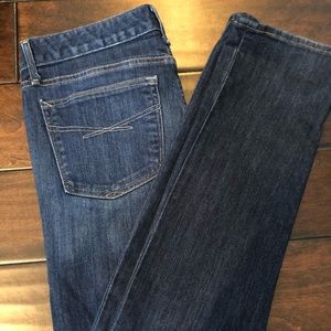 Gap Real Straight Womens Jeans Dark wash